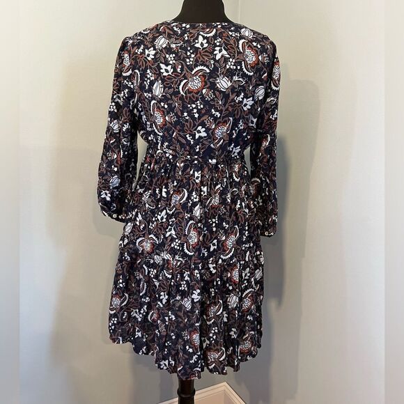 Floral maternity pea in a pod long tunic top - Picture 6 of 9